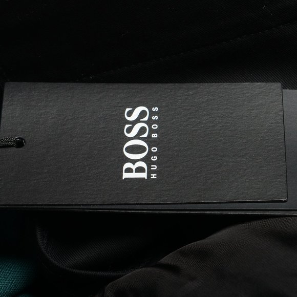 Hugo Boss Men's "Parget" Fashion Fit Green Wool Casual Pants US 32R IT 48 - Picture 5 of 6